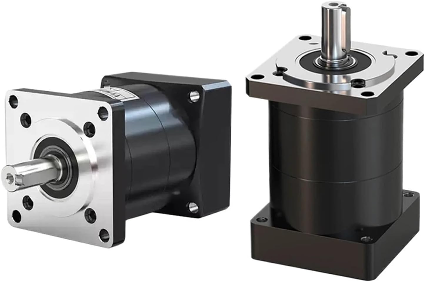 1pcs Nema23 Planetary Gearbox Speed Reducer Step-Down Gearbox 14mm Shaft 57mm Stepper Motor Reducer Planetary Gearbox(Ratio 20 to 1,8 Input 14 Output)