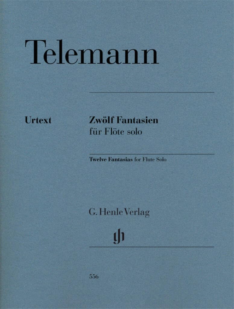 DOUZE FANTAISIES POUR FLUTE SOLO TWV 40:2-13