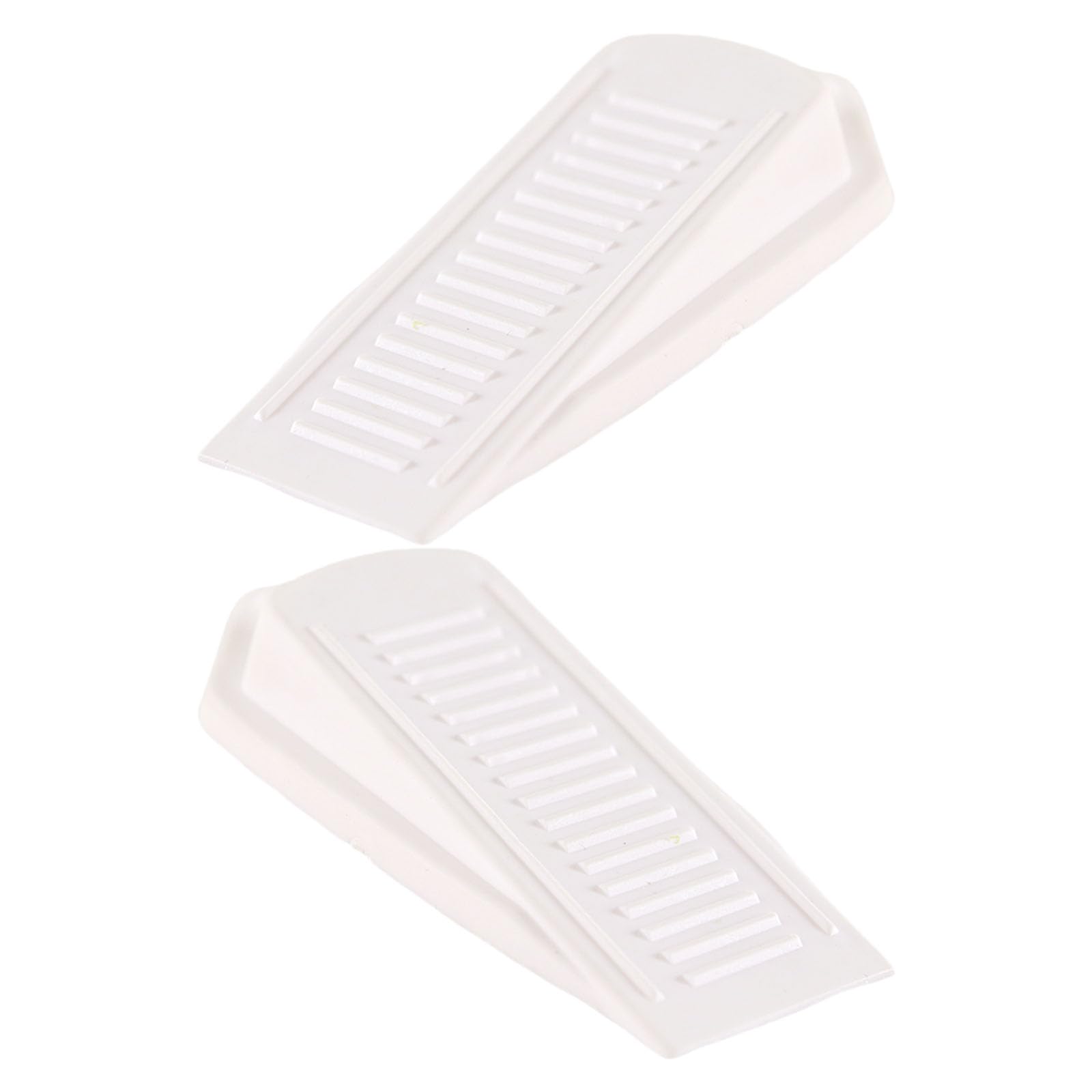 2Pcs Nonslip Door Stop PVC Wedges Anticollision Stoppers Doors Rear Retainers Block Wedges Doorstops Enduring Door Stop AntiCollision Holder