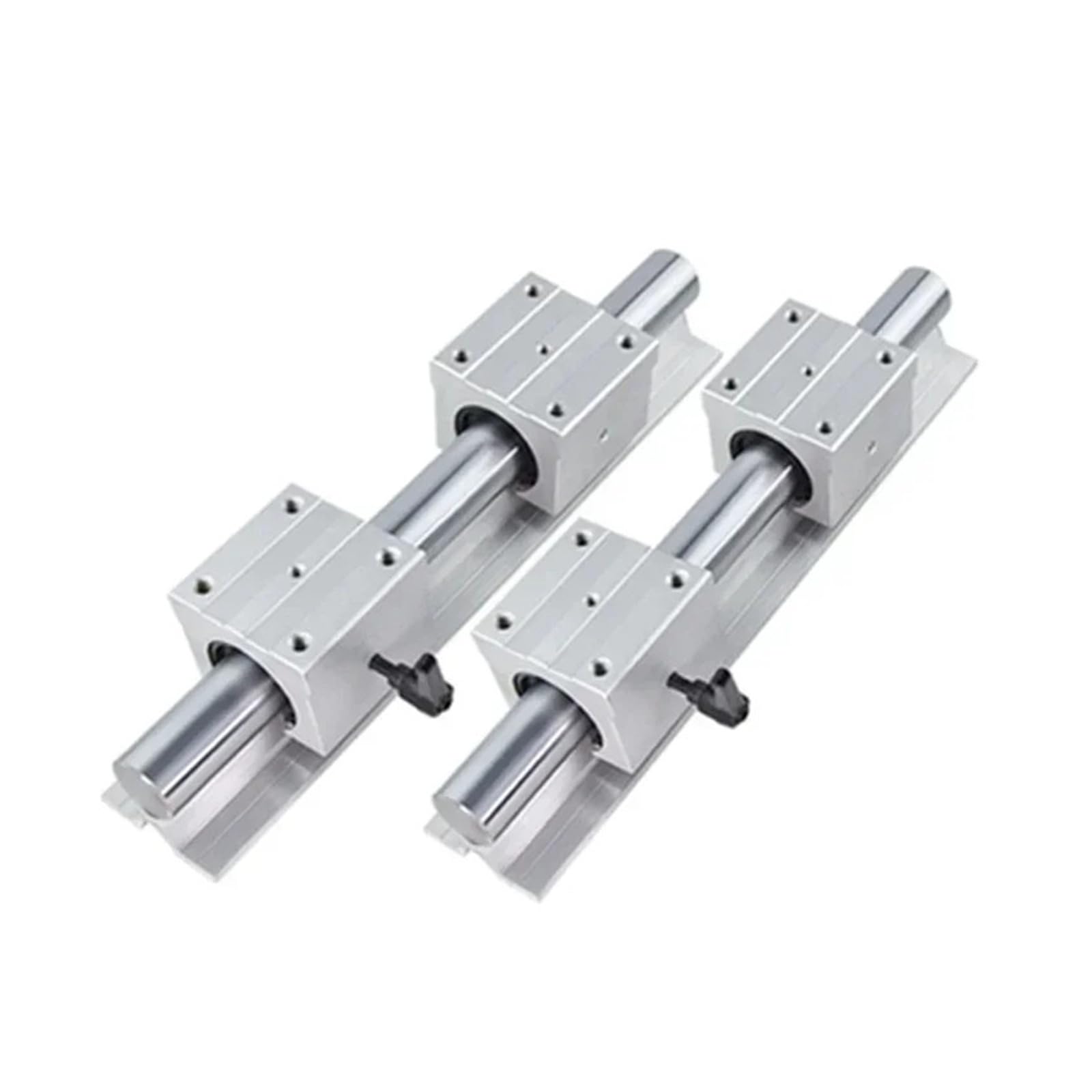 Barras lineales de 12 mm SBR12-400 mm con soporte total para un guiado fluido