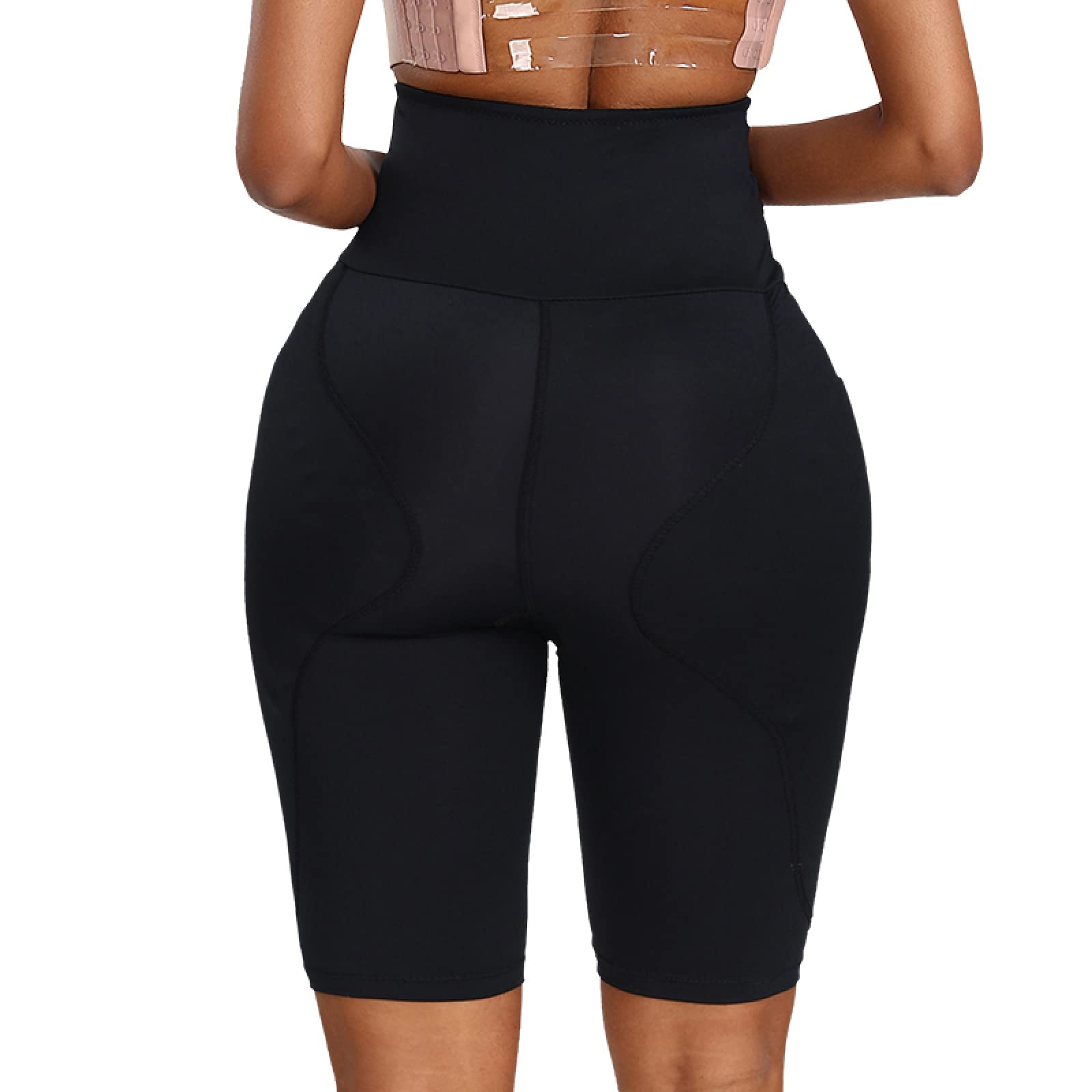 LYGBAOFUL Damskie majtki biodrowe - Plus Size Butt Lifter Majtki wyszczuplają ciało Szorty Majtki z wkładkami Se