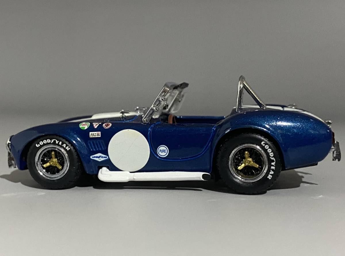 Amazon | 京商 1/43 Shelby Cobra 427 S/C Racing Blue