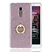 Produktbild Funluna Xiaomi Redmi 5 Plus Hülle, Bling Glitter Sparkle Ultra Slim Glatt Leichte Flexible Gel Bumper TPU Silikon Schutz Hülle mit Ring Grip Ständer für Xiaomi Redmi 5 Plus