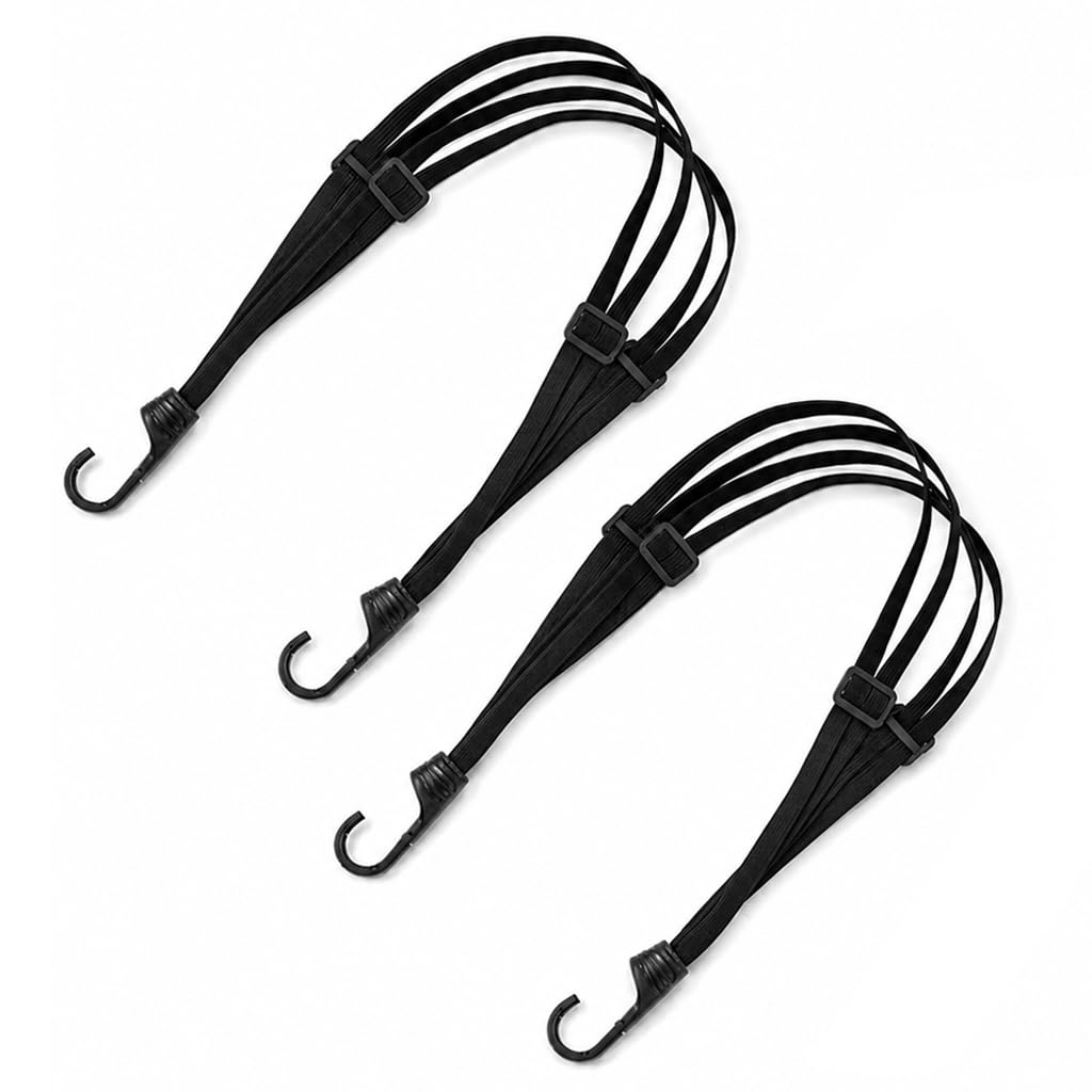 STHIRA 2Pcs Bungee Cord for Bike Luggage 60/90cm Elastic Strap — Amazon image 9