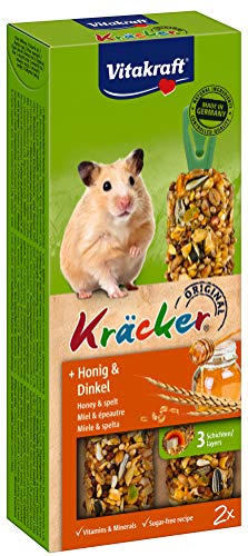Vitakraft 25152 - Kräcker de Miel Hamsters P/2
