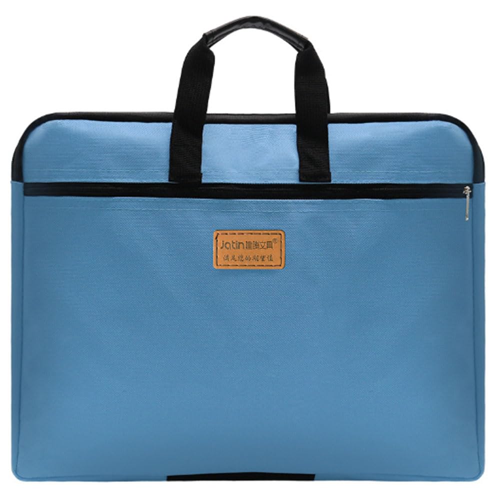 A4 Document Bag Oxford Cloth Document Storage File Book Storage Bag Book Document Organiser Document Case File Stationery Organiser Folder Bag Laptop File Folder Tote Bag Briefcase Bag Commuter Bag