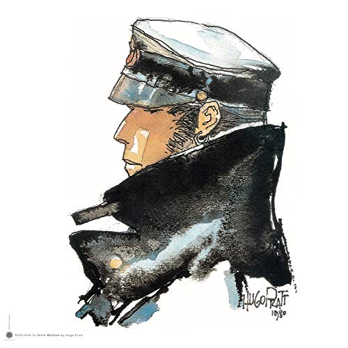 Corto Maltese poster offset premium 70x70cm CC Editions pour collectionneur