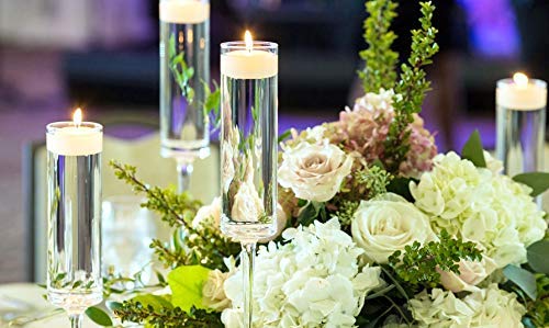 D'light Online Large Off-White 3 Inch Floating Candles For Events, Centerpieces At Weddings, Spa, Pool, Home Décor, For Cylinder Vases And Holiday Decorations - (Set Of 36, Pale Ivory) #TOP5