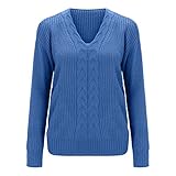 Pull élégant en tricot pour femme avec col en V : profitez d'un ajustement parfait et d'un style féminin. Ce pull en tricot pour femme a une coupe moulante, souligne votre silhouette de manière avantageuse et le col en V classique assure un look flatteur. Un compagnon intemporel qui ne doit manquer dans aucune mode d'hiver pour femme