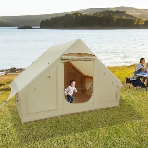 Carpa Inflable para Camping 3-4 Personas 4 Temporadas