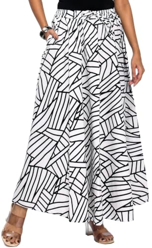 Image of Premium Cotton Skirt for Women with Pocket, Free Size