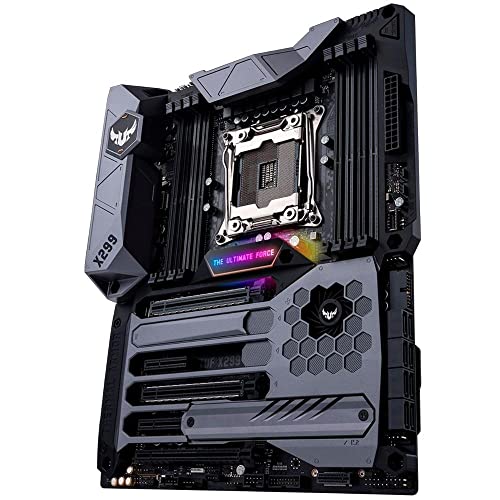 Image of ASUS TUF X299 MARK I LGA2066 DDR4 M.2 USB 3.1 DUAL LAN X299 ATX Motherboard for Intel Core X-Series Processors