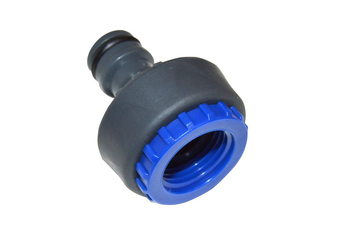 S&M 553042 553042 - Tubo Blu Rinforzato Blue Garden con Accessori (irrigazione e connettori) Rotolo 15 m Ø15 Interno x Ø20 mm (Diametro Esterno) Antipiega