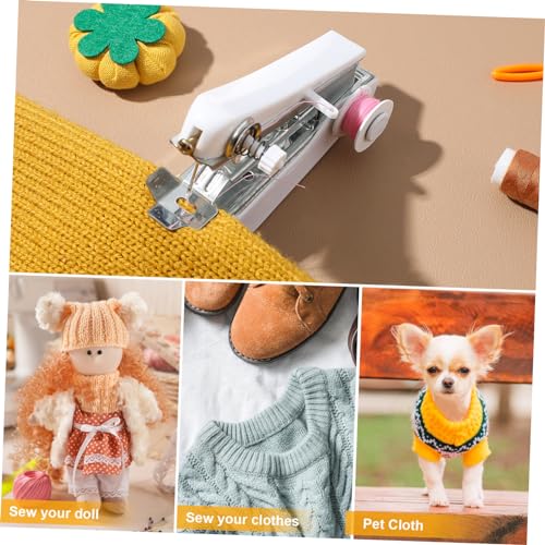 VILLCASE Handnaaimachine Herstelmachine Professioneel Naaigereedschap Handig Riool Mini-naaimachine Naaimachine Voor Thuis Hand Riool Handleiding Plastic Verpakking Handmatige Naaimachine - Image 4