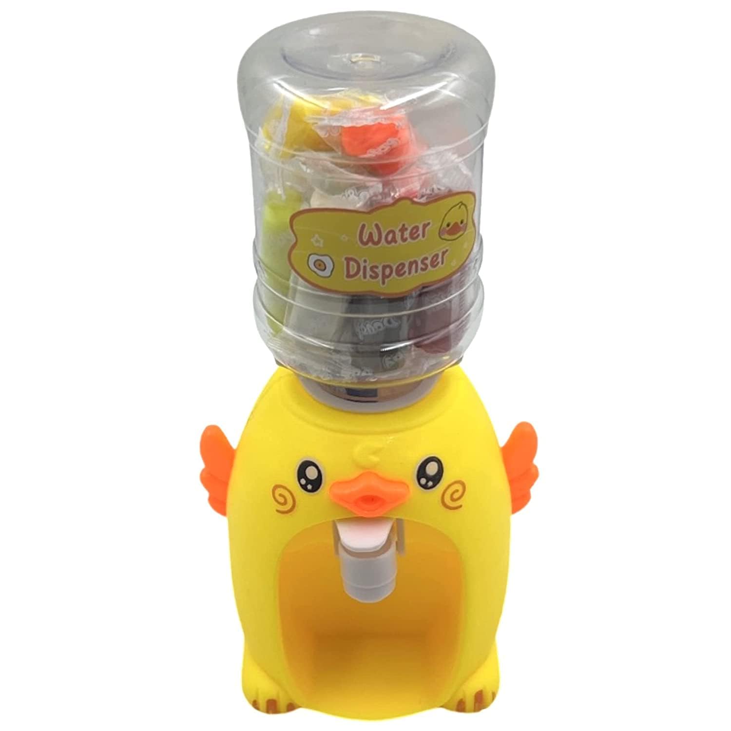 AMB Small Cute Multicolor Duck Water Dispenser with Multicolor Clay Art Clay Creative Small Water Machine Funny Water Toy for Kids Set of 1(200 g)