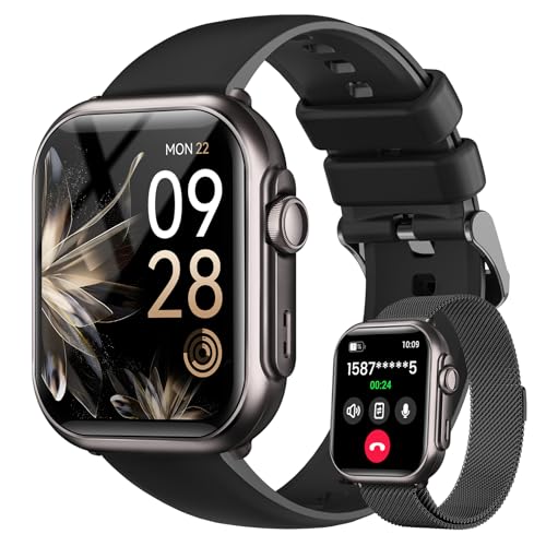 Smart Watch for Women for iPhone&Android: 100 Day+Battery Life, Smart