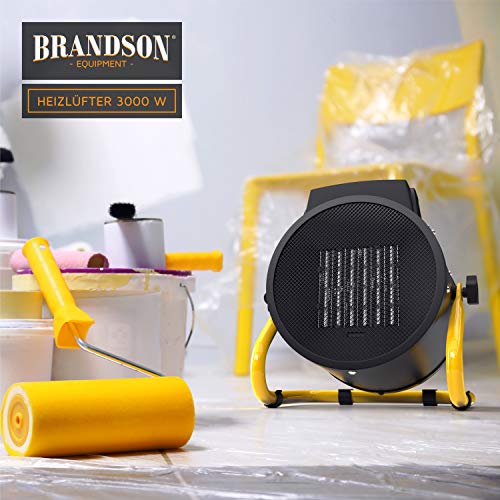 Brandson- Heizlüfter 3000- 5000 Watt- extra stark- 2 Heizstufen- Elektroheizgebläse-4