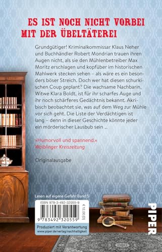 Stadtkrimis Exit Escape Stadtführung Herr Max Moritz mahlt nicht mehr (Lesen auf eigene Gefahr 5): Kriminalroman | Humorvoller Cosy Crime über einen Buchhändler im Ermittlungsfieber