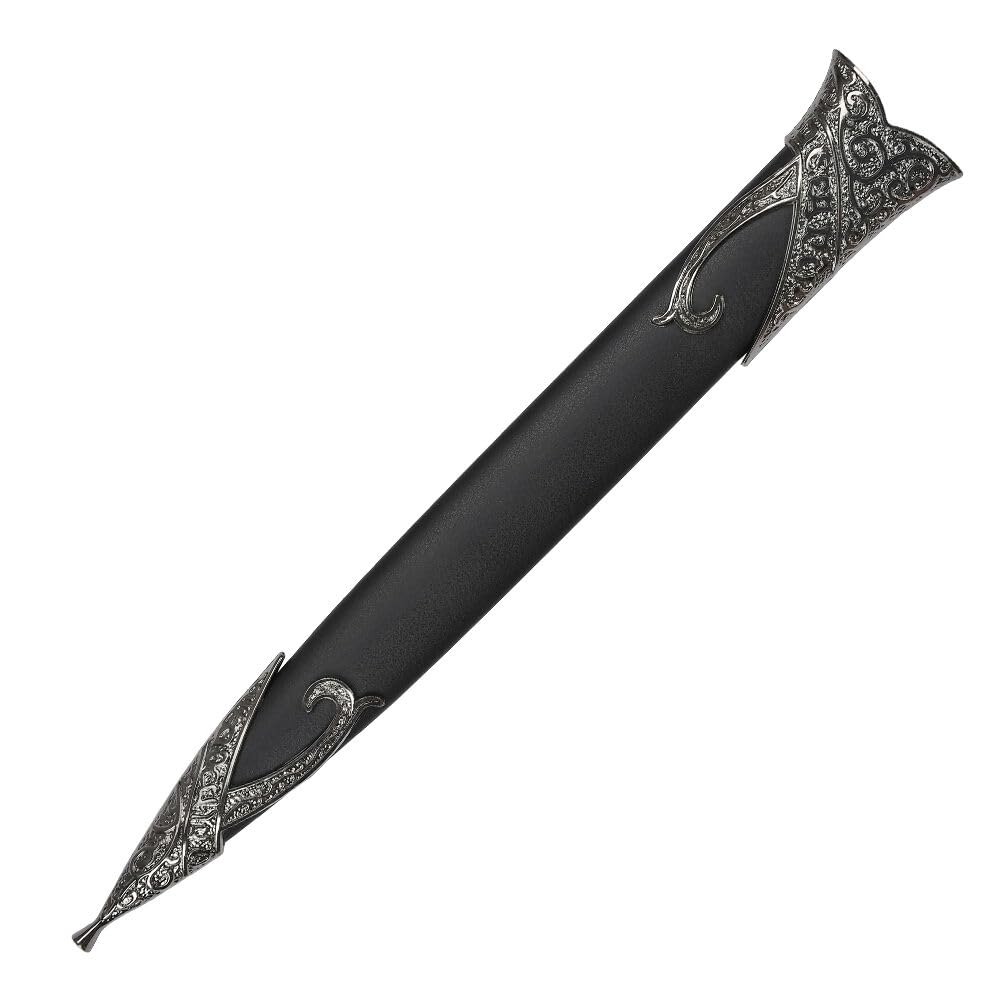 57 SPECIAL REPLICAS Spada replica 62 cm in legno di bambù – Decorazione fatta a mano per gli appassionati di LOTR – Esclusivo pezzo da collezione con fodero – Bilbo Baggins Sting JT10712BK