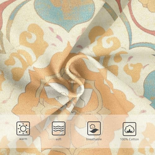 KLL Seamless Asian Traditional Patterns Little Boys Pure Cotton Boxer Briefs Cute Undies3