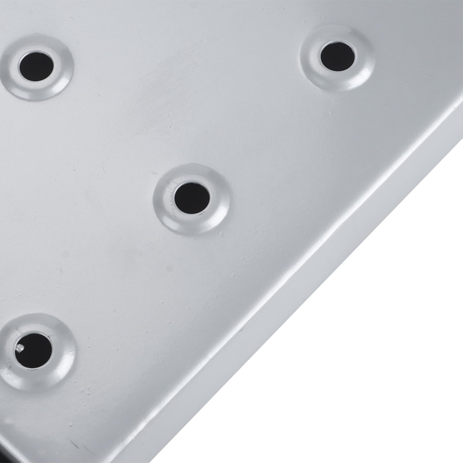 Plataforma de Trabajo de Escaleras Resistentes, 35x26.5x38 Cm Capacidad de Carga de 150 Kg, Soportes de Acero Redondo Galvanizado para Colgantes de Escalera