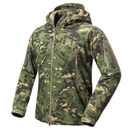 Kelmon Veste softshell pour homme Veste tactique résistante à l'eau Veste militaire Veste de camouflage Veste d'extérieur chaude coupe-vent Veste fonctionnelle, XL