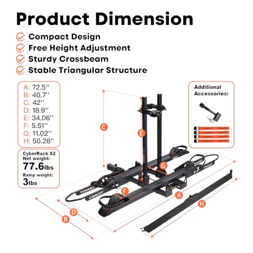Electric Utility Bicycle Cargo Rack