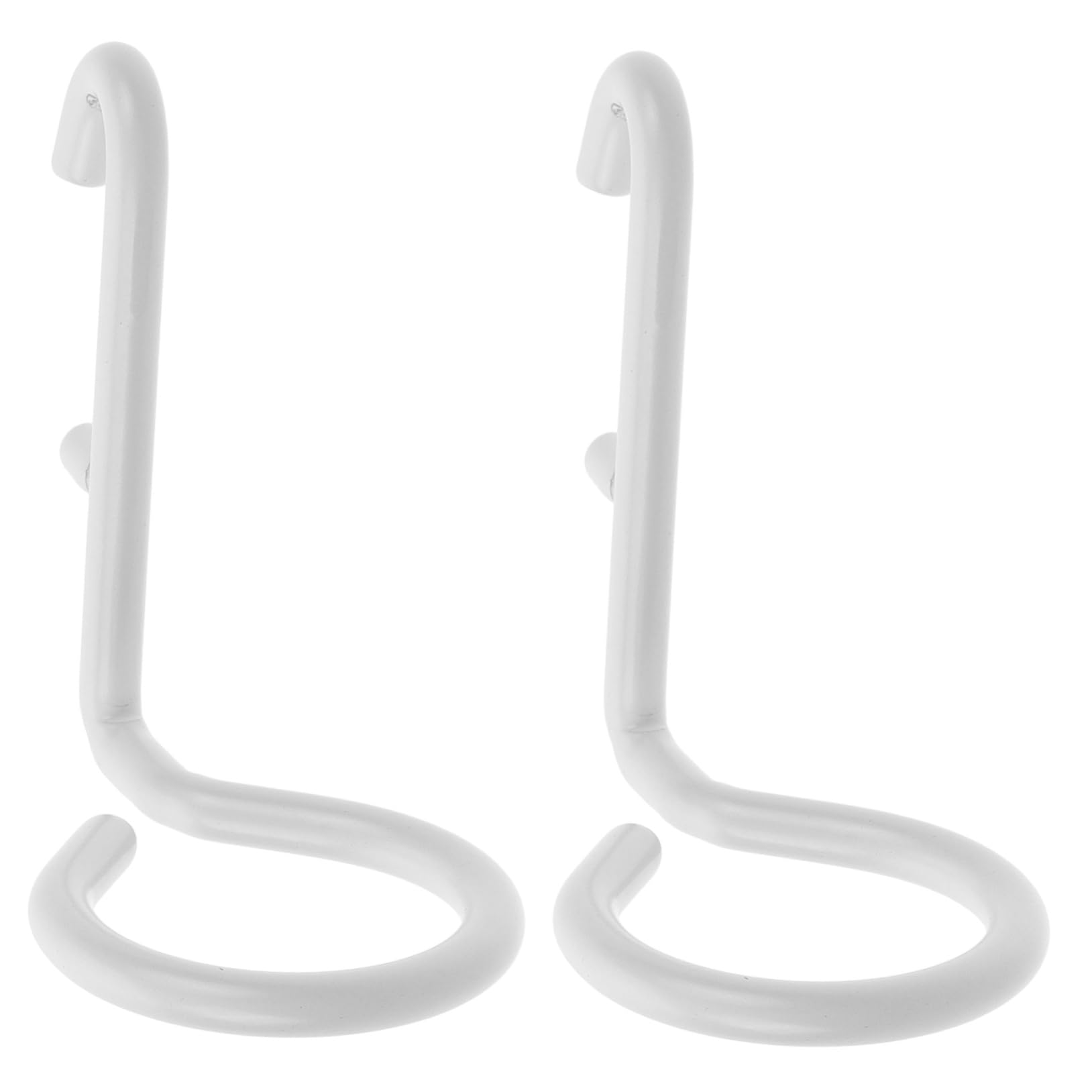 GARVALON Pegboard Hooks Large Hooks 2 Pack Iron Pegboard Hangers for Wall Storage Rack Key Hanger Home Organization