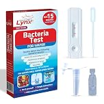 Coliform Bacteria Water Test Kit for E. coli, Salmonella, Legionella, & Many Other Strains in Drinking Water - Easy, Quick, & Accurate Bacterial Testing for Well Water, Tap Water, Pool Water