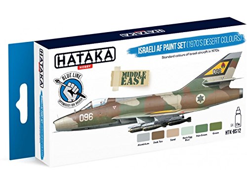 HATAKA HTK-BS12 Israeli AF Paint Set (1970's Desert Colours)