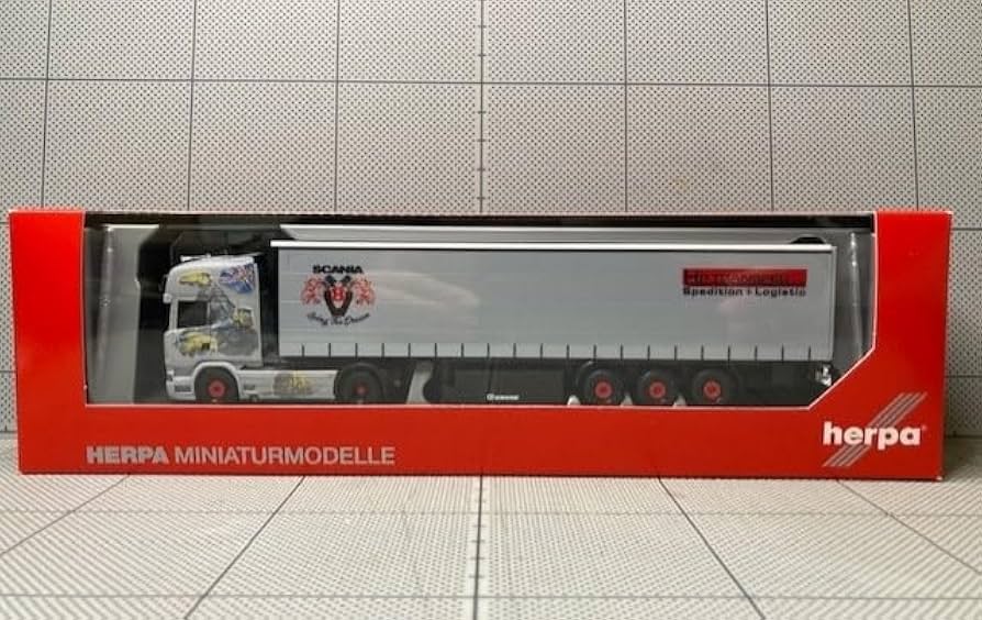 Amazon.co.jp: 1/87 Herpa Scania R 13 HP TRANSPED Spedition