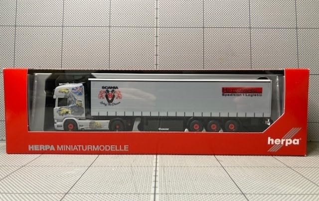 Amazon.co.jp: 1/87 Herpa Scania R 13 HP TRANSPED Spedition