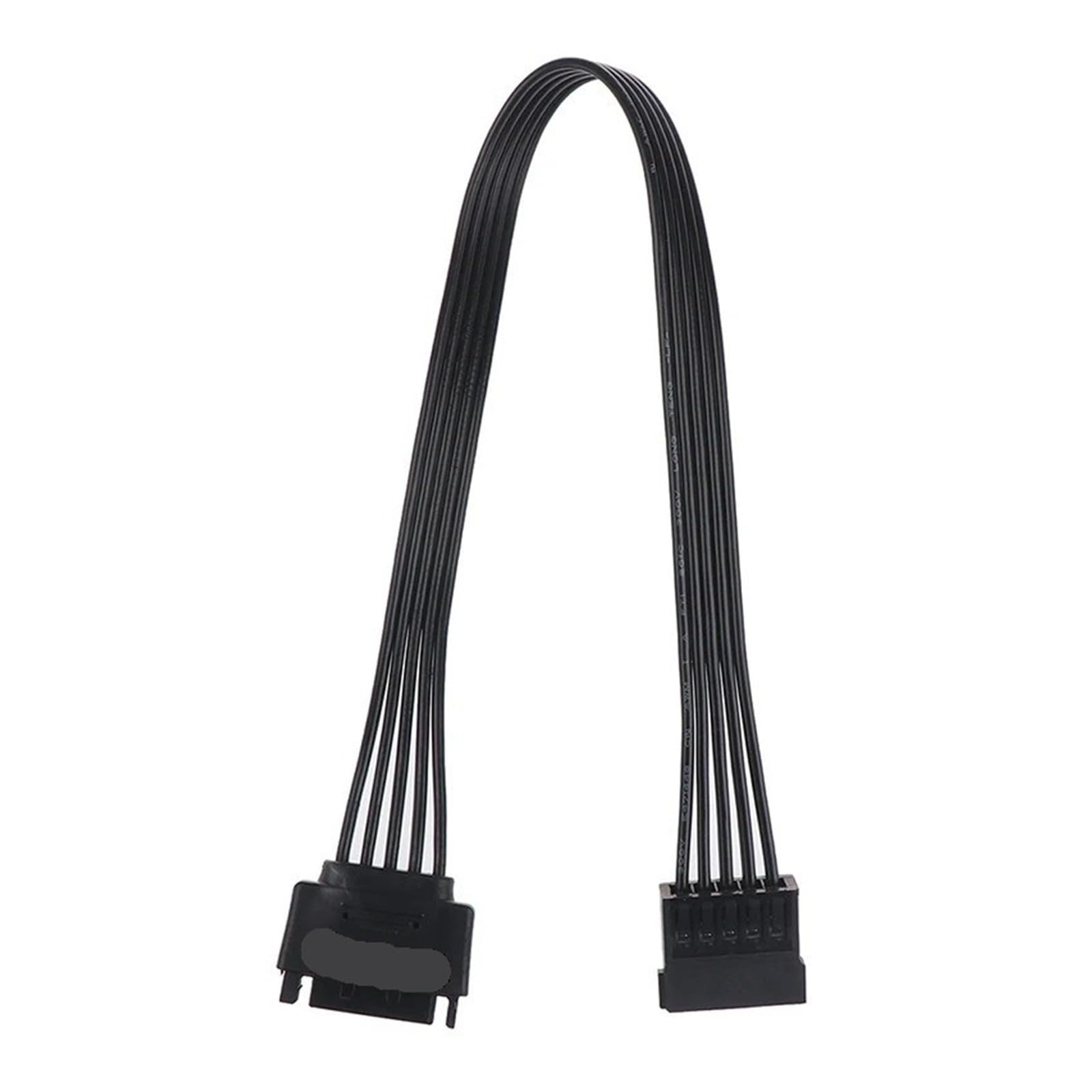Câble d'extension d'alimentation SATA 15 broches mâle à femelle de 30 cm