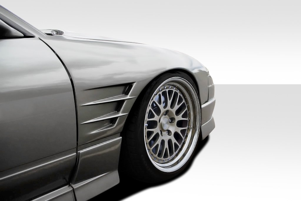 Extreme Dimensions Duraflex G-PR Front Fenders Compatible with 1989-1994 Nissan 240SX - 2 Piece