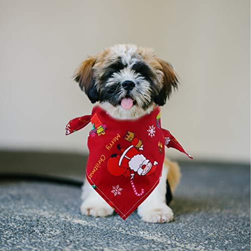 POPETPOP 4 PeÃ§as de Cachecol Cachecol Cachecol de Natal para Cachorros de Natal para Animais de Est