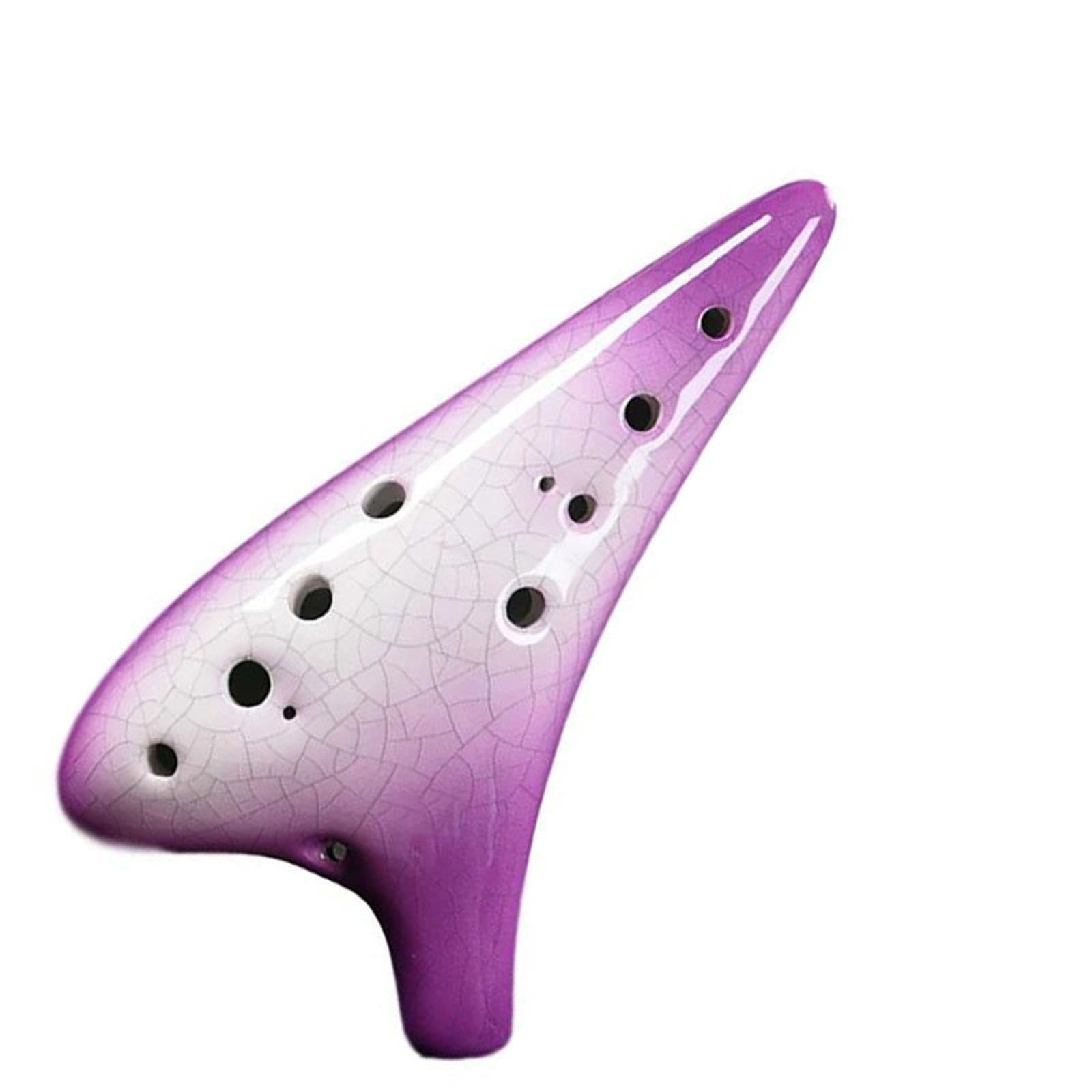 Ocarina Céramique Ocarina 12 Trous Alto C Clé AC