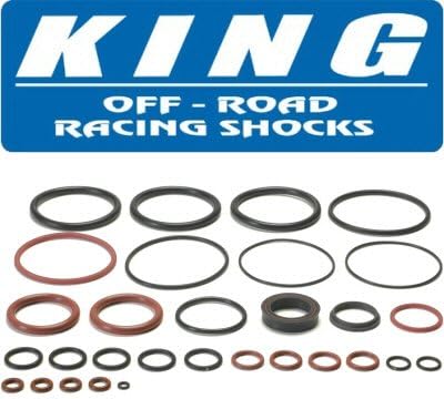 King 3.0 Shock Hose Remote Reservoir Viton Seal Rebuild Kit