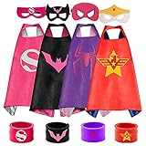 capas superheroes para niños Estimular La Imaginación Y La Creatividad: Una de las mejores partes de la infancia es poder jugar con disfraces y disfraces. ¡Con nuestras capas de calidad superior super héroe para niños, puede fomentar más horas de diversión sin pantallas!