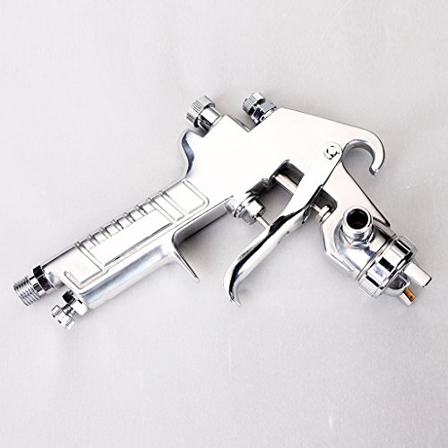 Image of High Performance W77-G HVLP Gravity Feed Spray Gun (Nozzle Size 1.5mm, Silver)