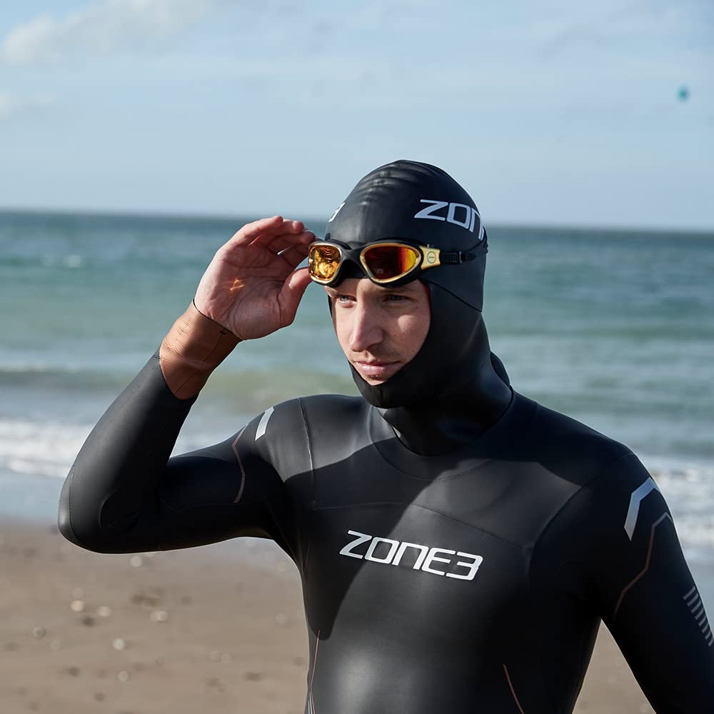 ZONE3 Gorro de Natación Heat Tech Balaclava, Unisex Adulto