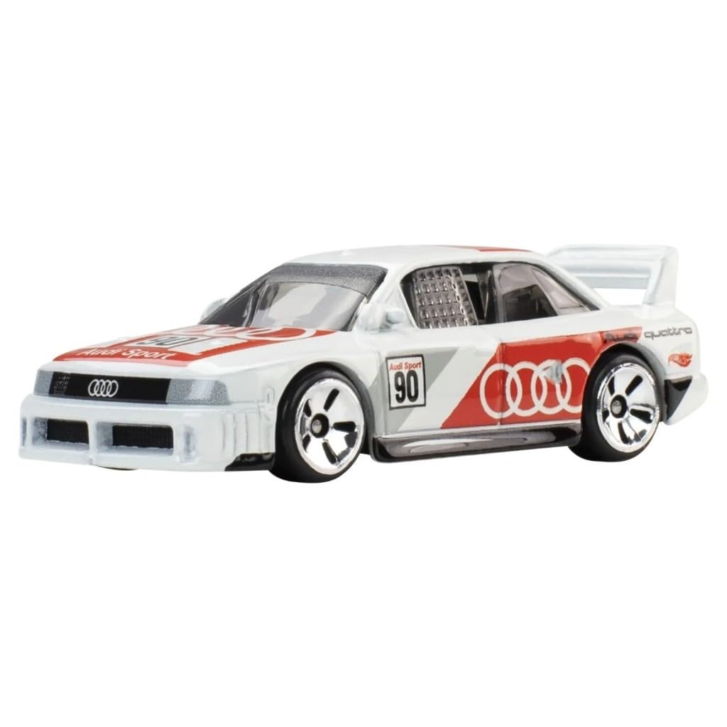 Hot Wheels Silver Series 1:64 Single Cars - AUDI 90 QUATTRO GRT01 - JKY15