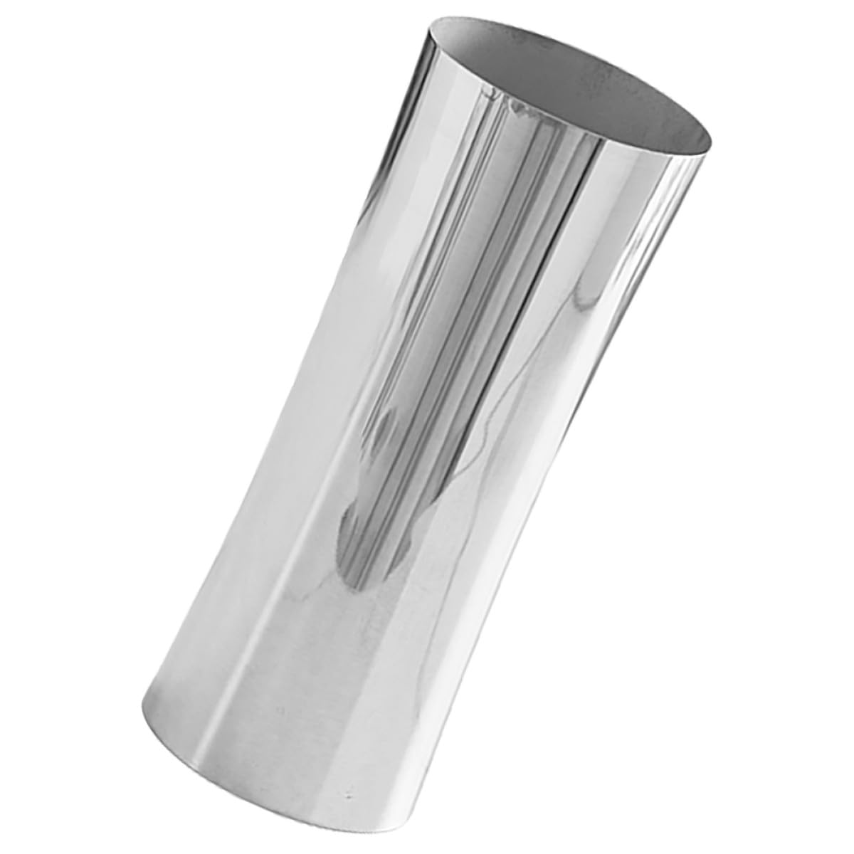 Vase en acier inoxydable argenté DOITOOL au fini miroir pour intérieur chic