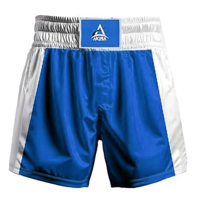 AKIBA Men Boxing Shorts for Boxing Training Fitness Gym Cage Fight MMA Mauy Thai Kickboxing Clothing-picture-19