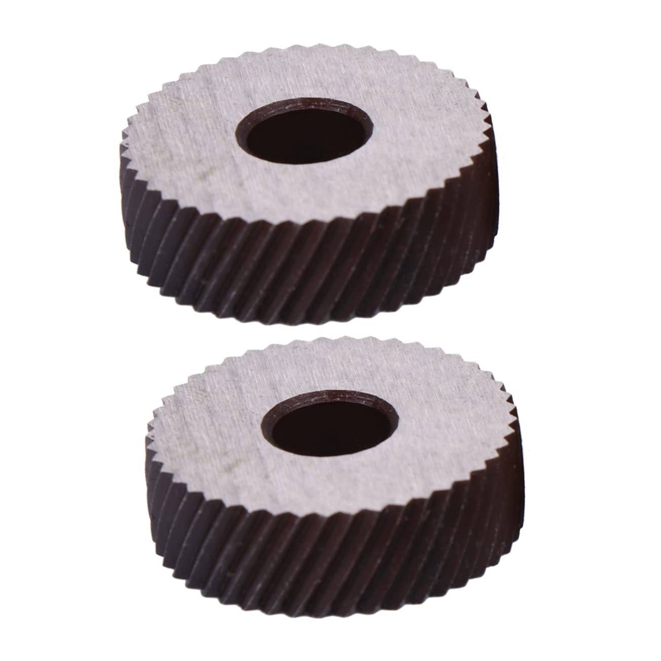 IWOWHERO Knurling Tool Wheel Set Tool for Lathe Steel Roller Linear Pitch Knurling Tool for Lathe Wheel