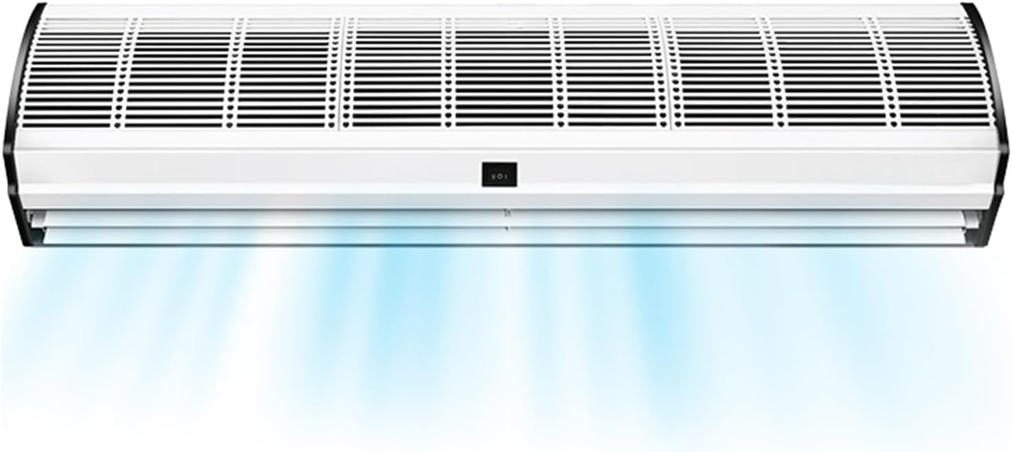 SSDDLZEQ Air Curtain for Doorway Air Curtain Machine Low Noise Supermarket Elevator Door Air Curtain Store Door Door Air Curtain Machine Button Style(120cm/48in)
