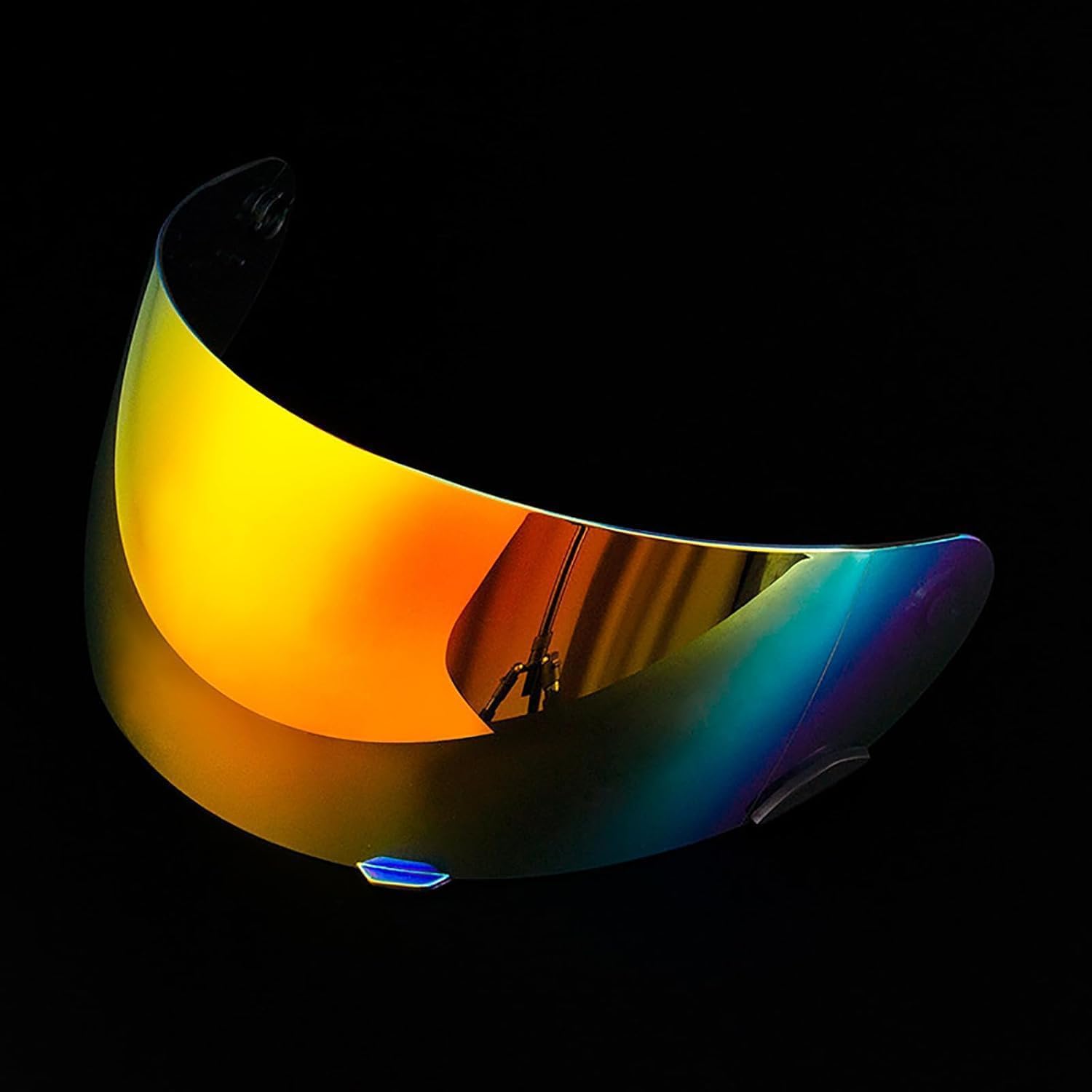 ZJHFDC Motorcycle Helmet Visor for Bell Qualifier DLX MIPS, Windproof Anti Scratch Helmet Visor Replacement Motorcycle Accessories,normal-Fprogressivered