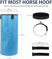 Vista 4 de Botas de remojo de caballos, botas de hielo para caballos que promueven la curación, botas de remojo de pezuñas y tratamiento de botas