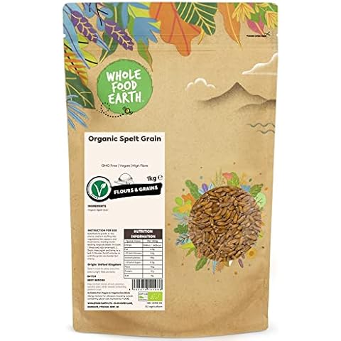 Wholefood Earth Organic Spelt Grain 1 kg Cover