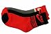 Nike Little Boy's 3-Pair Red Soft & Dry Sport Crew Socks 5-6 Fits Shoe 9C-13C