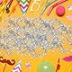 50g Glitzer Pulver zum Basteln Silber Glitzerpuder Pailletten Glitzer Pulver Basteln Glitzerpulver Glitter Sequin für Nägel Gesicht Make up Kartenbasteln Nagelkunst Dekoration